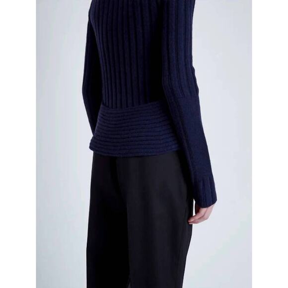 Proenza Schouler Haven Turtleneck Sweater in Navy L - Picture 2 of 6